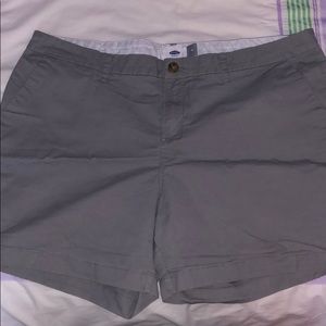 Gray shorts!